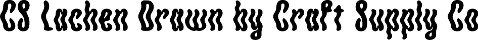 CSLachenDrawn-Regular Demo