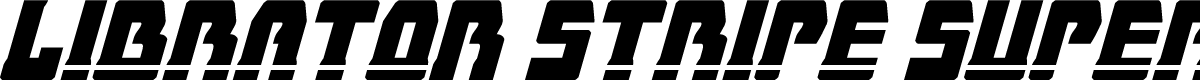 Librator Stripe Super-Italic