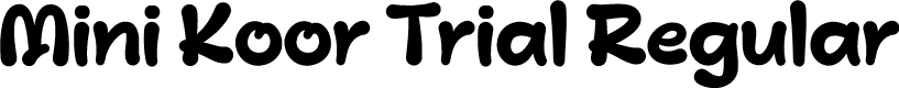 Mini Koor Trial Regular