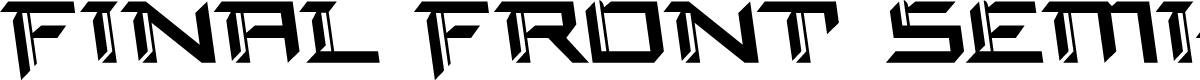 Final Front Semi-Leftalic