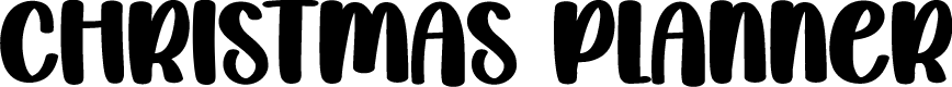 Christmas Planner
