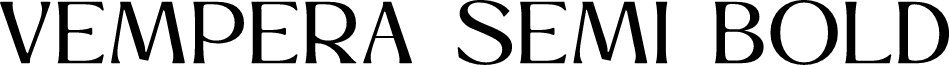 Vempera Semi Bold