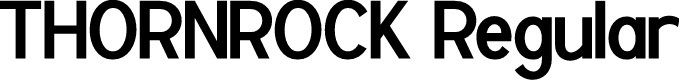 THORNROCK Regular