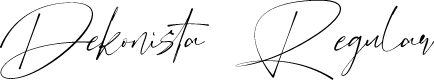 Dekonista Regular