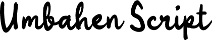 Umbahen Script