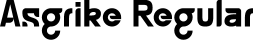 Asgrike Regular