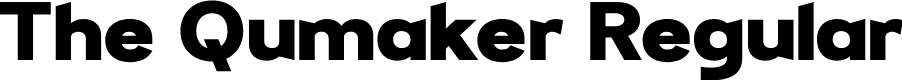 The Qumaker Regular