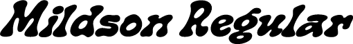 Mildson Regular