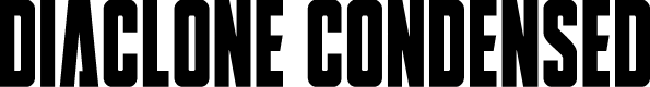 DiaClone Condensed