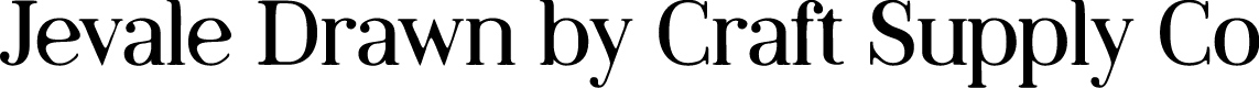 Jevale Vintage Demo Drawn