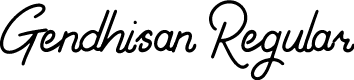 Gendhisan Personal Use Regular