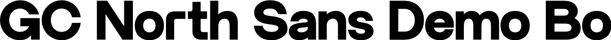 GC North Sans Demo Bold