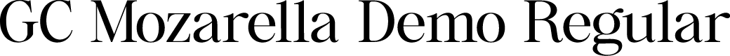 GC Mozarella Demo Regular