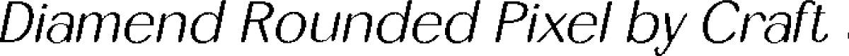 DiamendRoundedPixel-Regular Demo
