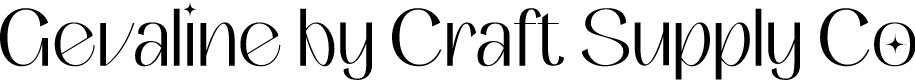 Gevaline Demo Regular
