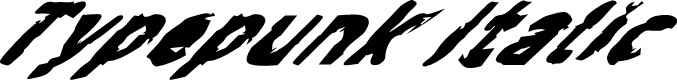 Typepunk Italic