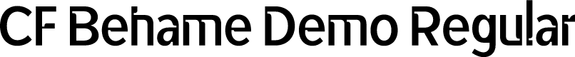 CF Behame Demo Regular