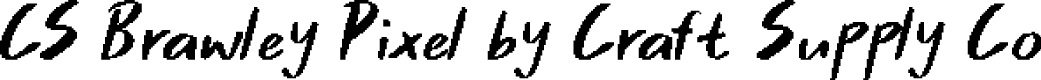 CS Brawley Pixel Regular Demo