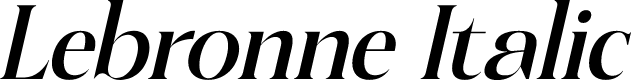 Lebronne Italic