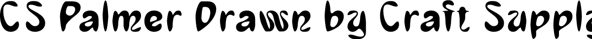 CSPalmerDrawn-Regular Demo