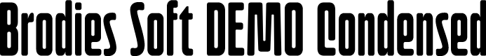 Brodies Soft DEMO Condensed