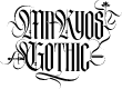 Makyos gothic Regular