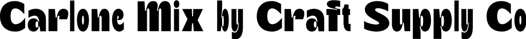 Carlone Mix One Demo