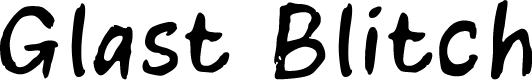 Glast Blitch Regular
