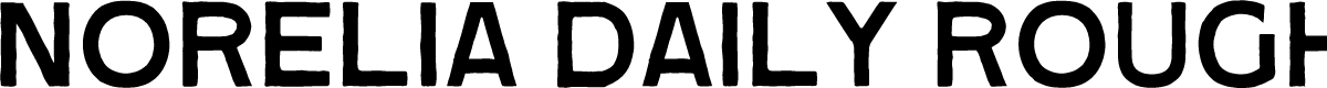 Norelia Daily Rough Sans Demo