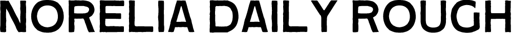 Norelia Daily Rough Sans Demo