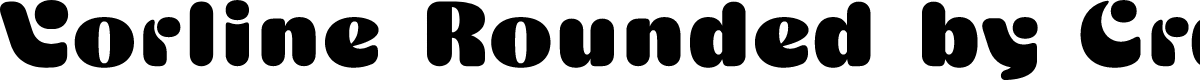 VorlineRounded-Regular Demo
