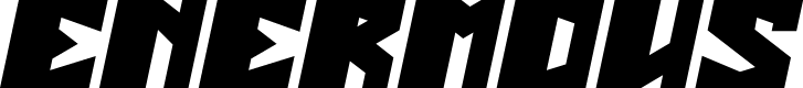 ENERMOUS Bold Italic