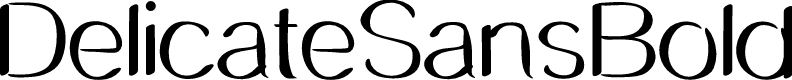 DelicateSansBold