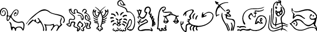 SL Zodiac Icons