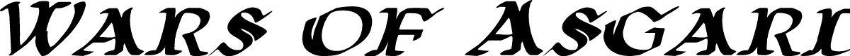 Wars of Asgard Expanded Italic