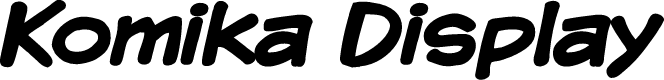 Komika Display Bold