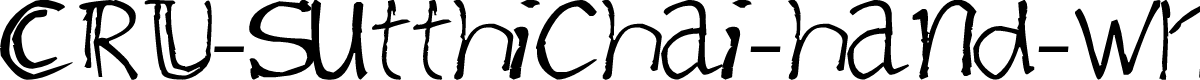CRU-Sutthichai-hand-writen