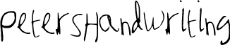 Peter_s_Handwriting