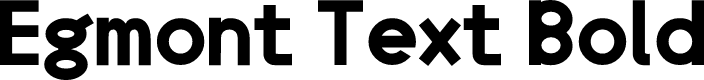 Egmont Text Bold