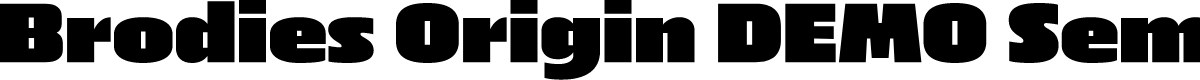 Brodies Origin DEMO SemExp
