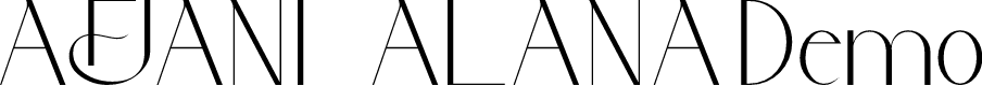 Afjani Alana Demo