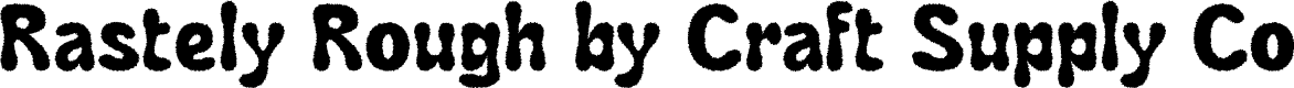 Rastely Rough Regular Demo