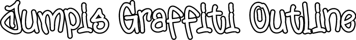Jumpis Graffiti Outline