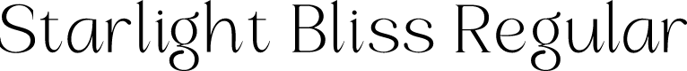 Starlight Bliss Regular
