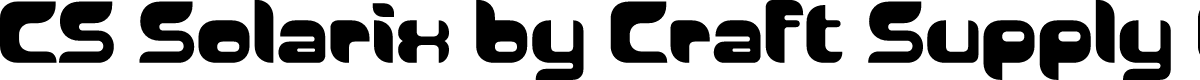 CS Solarix Regular Demo