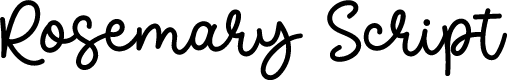 Rosemary Script