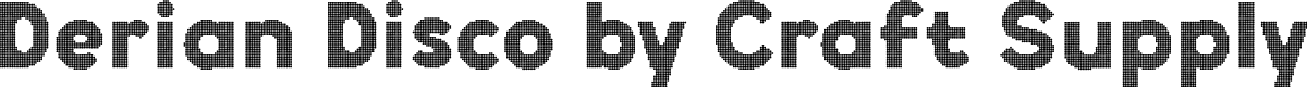 DerianDisco-Regular Demo