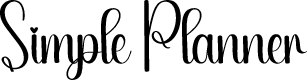 Simple Planner