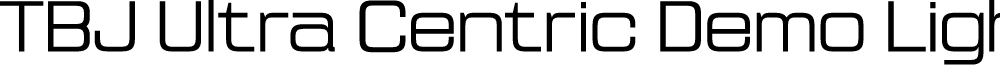 TBJ Ultra Centric Demo Light