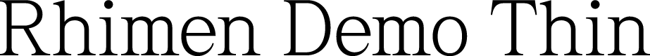 Rhimen Demo Thin